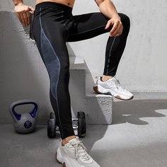 Мужские спортивные леггинсы Shein