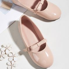 Балетки с бантом для девочек Shein