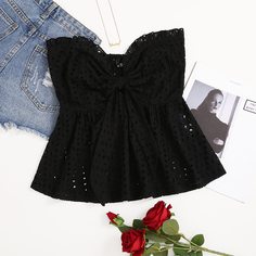 Оригинальный топ с узлом Shein