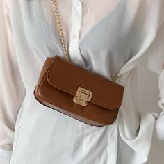 Минималистская сумка через плечо на цепочке Shein