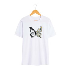 Животный Повседневный Футболки Shein