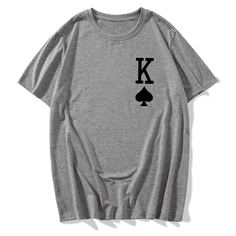 Мужская футболка с текстовым принтом Shein