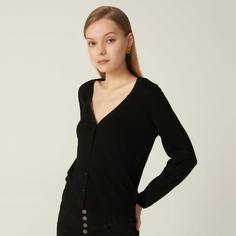 Кардиган из 100% шерсти на пуговицах Shein