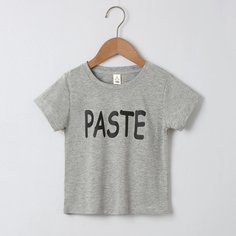 буква Повседневный Футболки для маленьких мальчиков Shein