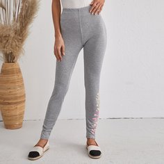 Цветочный Повседневный Леггинсы Shein