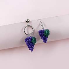 Серьги-подвески с виноградом Shein