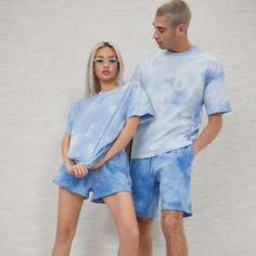 тай дай Повседневный Футболки Shein