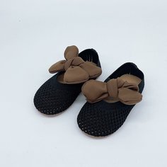 Балетки с бантом для девочек Shein