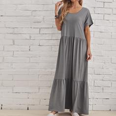 Однотонное платье Shein