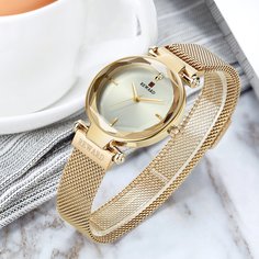Кварцевые часы со стразами Shein