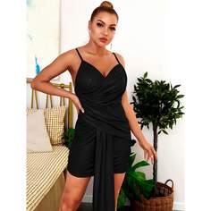 HouseOfChic платье мини с открытой спиной Shein