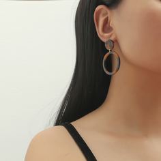 Круглые серьги-подвески Shein
