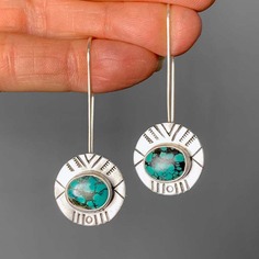 Серьги с круглым декором Shein