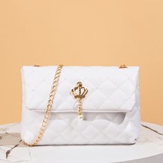 Стеганая сумка через плечо на цепочке Shein