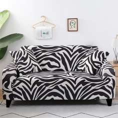 Чехол для дивана с принтом зебры без подушки Shein