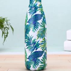 Стакан-термос с лиственным принтом Shein