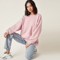 Длинный пуловер оверсайз Shein