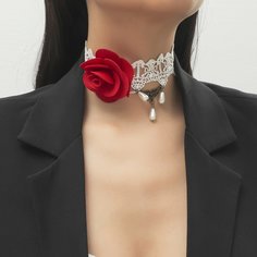 Чокер с цветком Shein