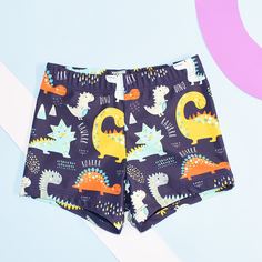 Мультяшный принт милый Купальник для мальчиков Shein