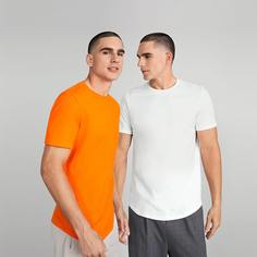 Мужская футболка с коротким рукавом 2шт Shein