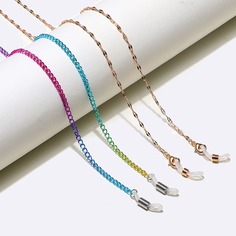 2шт металлическая цепочка для очков Shein