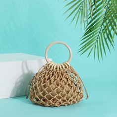 2 в 1 круглая тканая сумка Shein
