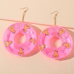 Серьги-подвески в форме кольца для плавания Shein