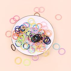 100шт резинка для волос и девочек Shein