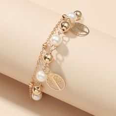 Браслет с искусственным жемчугом Shein