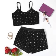 Сердечко милый Пижама Shein