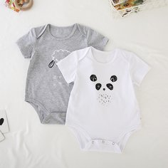Мультяшный принт Боди для малышей Shein