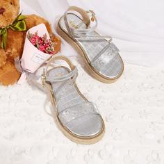 Сандалии для девочек со стразами Shein