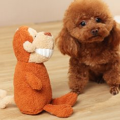 1шт плюшевая игрушка для домашних животных в форме обезьяны Shein