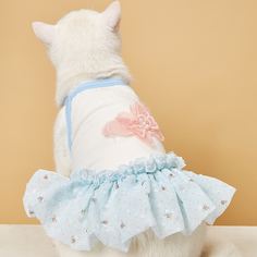 Платье для домашних животных с бабочкой Shein