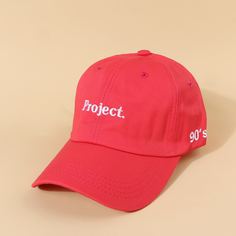 Мужская бейсболка с текстовой вышивкой Shein