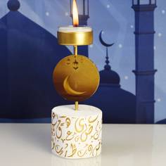 1шт подсвечник с текстовым принтом Shein