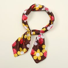 Шарф с цветочным принтом Shein
