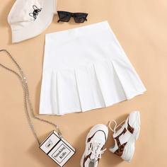 Юбка с молнией Shein