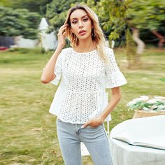 Топ с оригинальным рукавом Shein