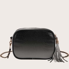 На цепочке Бархома Крокодил Модный Сумка через плечо Shein