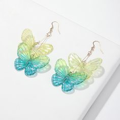 Серьги-подвески с бабочкой Shein