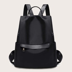 Регулируемый Одноцветный Круто Рюкзак Shein