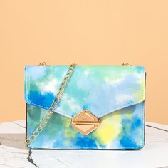 На цепочке тай дай Модный Сумка через плечо Shein