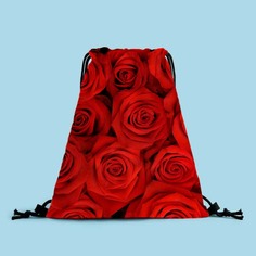 Рюкзак на кулиске с цветочным принтом Shein