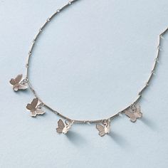 Ожерелье с подвеской бабочки 1шт Shein