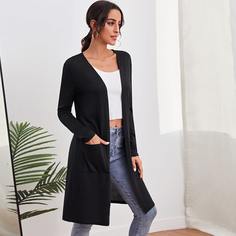 Кардиган с карманом Shein