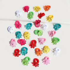 30шт детская резинка для волос с цветком Shein