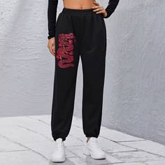 Животный Повседневный Брюки Shein