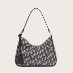 Сумка на плечо с принтом Shein