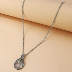 Ожерелье с лунным камнем Shein